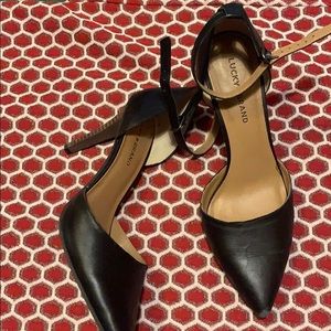 Lucky Brand blk heels sz 10 EUC